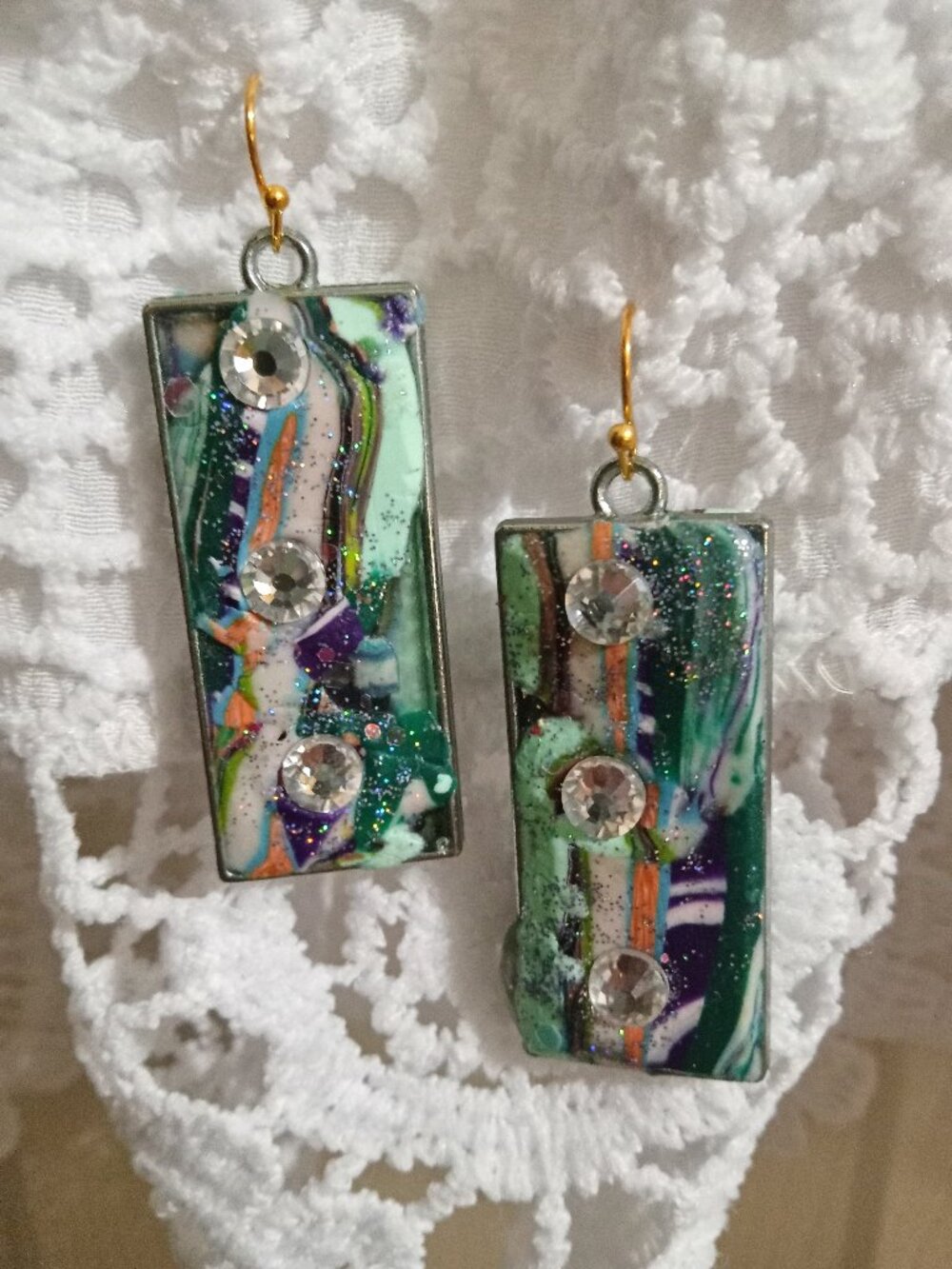 SPARKLY  STROPPEL EARRINGS